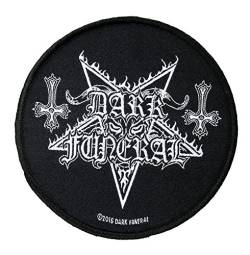 Dark Funeral Circular Logo Aufnäher Patch - Gewebt & Lizenziert !! von Dark Funeral