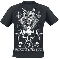 Dark Funeral Order of The Black Hordes Männer T-Shirt schwarz XXL 100% Baumwolle Band-Merch, Bands von Dark Funeral