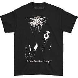 Darkthrone Transilvanian Hunger T-Shirt für Herren, Schwarz, Schwarz, Klein von Dark Throne