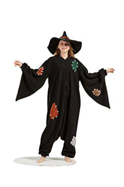 DarkCom Frauen Tier Pyjamas Kostüm Neuheit Cosplay Weihnachten Halloween Kostüme Hexe von DarkCom