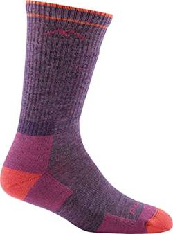 Darn Tough Cushion Boot Socks - Women's Plum Heather Large von Darn Tough