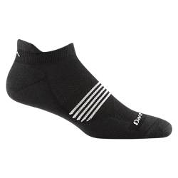 Darn Tough Herren Element No Show Leichte Socken mit Kissen (Stil 1116) -, Schwarz, Large von Darn Tough