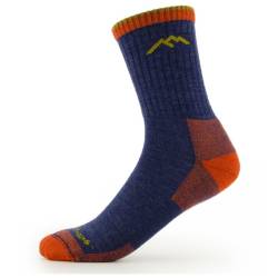 Darn Tough - Hiker Micro Crew Midweight With Cushion - Wandersocken Gr L blau von Darn Tough