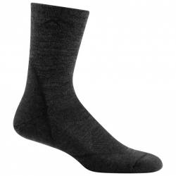 Darn Tough - Light Hiker Micro Crew Lightweight with Cushion - Wandersocken Gr M schwarz von Darn Tough