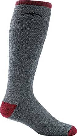 Darn Tough Men's 1955 Mountaineering Over-The-Calf Extra Cushion Socks (Smoke, XL) von Darn Tough