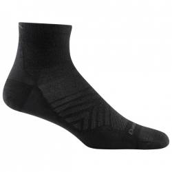 Darn Tough - Run 1/4 Ultra-Lightweight - Laufsocken Gr XL schwarz von Darn Tough