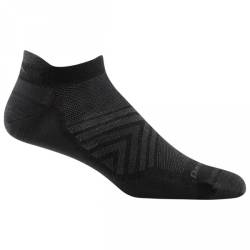 Darn Tough - Run No Show Tab Ultra-Lightweight - Laufsocken Gr M schwarz von Darn Tough