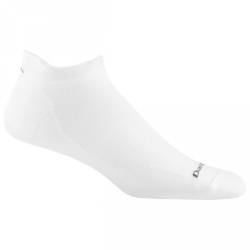 Darn Tough - Run No Show Tab Ultra-Lightweight - Laufsocken Gr M weiß von Darn Tough