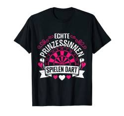 Prinzessin Darts Damen Dartpfeil Dart Zubehör Dart T-Shirt von Dartspieler Darts T-Shirt Geschenk Dart Zubehör