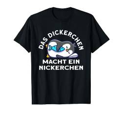 Das Dickerchen macht ein Nickerchen Pinguin Pyjama T-Shirt von Das Dickerchen macht ein Nickerchen Schlafshirt