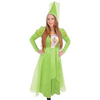Das Kostümland Burgfräulein-Kostüm Burgfräulein Bella Kostüm für Damen - Grün von Das Kostümland