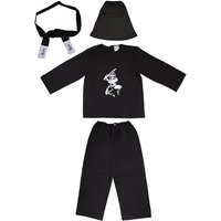 Das Kostümland Kostüm Ninja Samurai Kostüm für Kinder - Tolles Jungenkostüm für Karneval, Mottoparty oder Kindergeburtstag von Das Kostümland