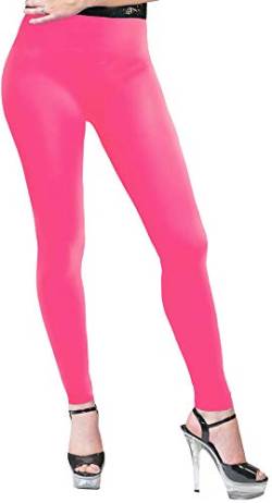 Das Kostümland Neon Leggings - Fluo Pink von Das Kostümland