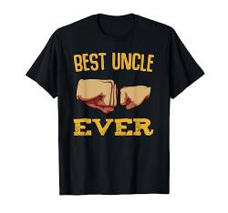 Best Uncle Ever Onkel Fauststoß Faustcheck Ghettofaust T-Shirt von Das Kulissenwerk