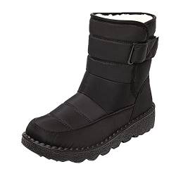 Dasongff Schneestiefel, Winterschuhe Warm Erwachsene Herren Damen Winterstiefel Kurzschaft Boots Stiefel Outdoor Winter Stiefeletten von Dasongff