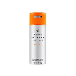 David Beckham INSTINCT Sport Deo Body Spray – Deodorant für langanhaltende Frische & einen männlich-belebenden Duft nach jeder Anwendung – 1er Pack (1 x 150 ml) von David Beckham