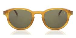 David Beckham Unisex Db 1007/s Sunglasses, B4L/QT Yellow Horn, 49 von David Beckham