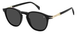 David Beckham Unisex Db 1114/s Sunglasses, 2M2/IR Black Gold, 49 von David Beckham