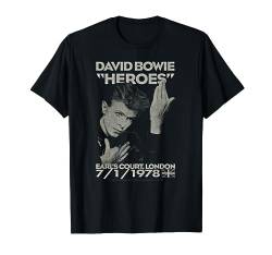 David Bowie - Hof des Grafen T-Shirt von David Bowie