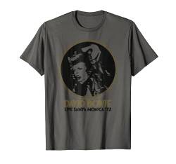 David Bowie - Live Santa Monica '72 T-Shirt von David Bowie