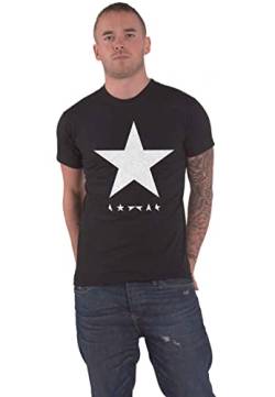 David Bowie T Shirt Blackstar Band Logo Album Cover offiziell Herren Nue Schwarz von David Bowie