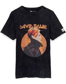 David Bowie T-Shirt Unisex Low Album Band Geschenke Schwarz T-Stück XXL von David Bowie