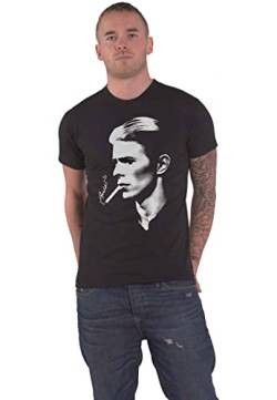 David Bowie Unisex T-Shirt: Smoke (Large) von David Bowie