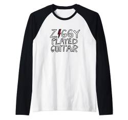 David Bowie – Ziggy Gespielte Gitarre Sketch Lyric Raglan von David Bowie