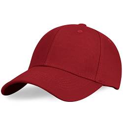 Dawnieee Unisex Baseball Cap, Einfarbig Baseballmütze Faltbarer Verstellbar Baseballkappe Outdoor Sonnenhut Lässiger Sommer Schnell trocknende Waschbare Baumwolle von Dawnieee