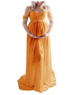 Dawwoti Frauen Mutterschaft Meerjungfrau Maxi Kleid für Foto-Shooting, Spitze Übergroßen Fotografie von Dawwoti