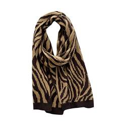 Dawwoti Frauen Winter Schals und Wraps Mode Zebra Muster Langen Hals Schal Weiche Warme Tücher von Dawwoti