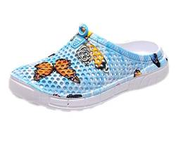 Dawwoti Frauen-anti-rutsch-sandalen Schmetterlings-druck-slipper Loch Schuhe Bequeme von Dawwoti