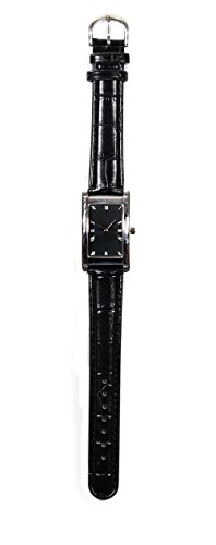 DbKW Armbanduhr mit Lederarmband. Quarzlaufwerk Herrenuhr Uhr… (Saint Tropez Black) von DbKW