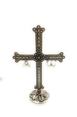 Kreuz des Sieges mit Silberbeschichtung von 5µm, Versilbert von De Bussy