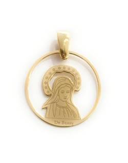 De Bussy Medjugorje-Medaille Jungfrau aus 925 mm Sterlingsilber, Silber von De Bussy