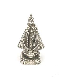 Miniaturbild der Jungfrau von der Fuensanta 5µm, Silber, Größe: 43 mm, Silber von De Bussy