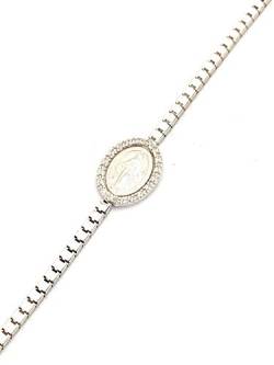 Wunderbare Jungfrau Armband aus Sterlingsilber, Sterling-Silber, Ohne Edelstein von De Bussy