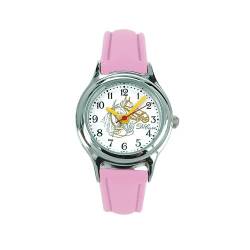 DeCave 010193025 - Kinderuhr (Pferd) 25 mm - Lederband rosa - Miyota 2035-3 ATM von DeCave