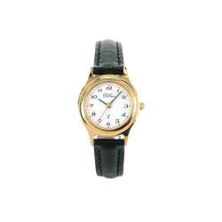 DeCave 010193143 - Damenarmbanduhr Gold beschichtet 25 mm - Lederband - Miyota 7T35-3 ATM von DeCave