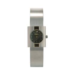 DeCave 102346202 - Damenarmbanduhr Titan Bicolor 24,5 x 21 mm - Titanband - Ronda 751-5 ATM von DeCave