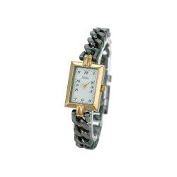 DeCave Damen Uhr analog Quarz mit Messing Armband 006494215 von DeCave