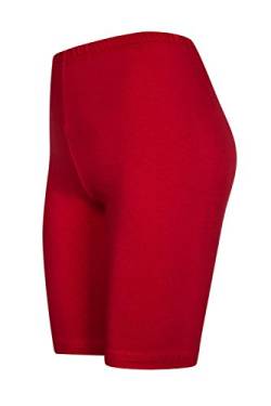 DeDavide Damen Radlerhose, Rot, M von DeDavide