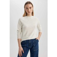 Damen Regular Fit Pullover von DeFacto