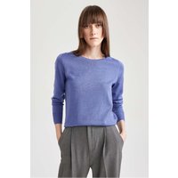 Damen Regular Fit Strickpullover von DeFacto