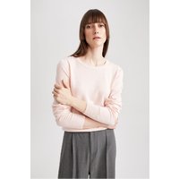 Damen Regular Fit Strickpullover von DeFacto