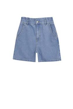 DeFacto Damen A2610ax Shorts, Blau, 40 EU von DeFacto