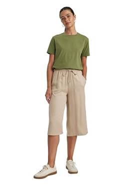 DeFacto Damen I6798az Shorts, Beige, 46 EU von DeFacto