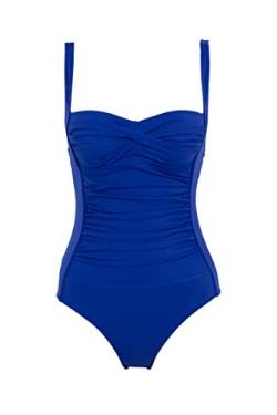 DeFacto Damen W6050AZ One Piece Swimsuit, Sax, L von DeFacto