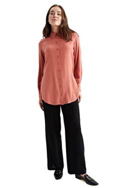 DeFacto Damen Z3538AZ Tunic Shirt, Tile, S von DeFacto