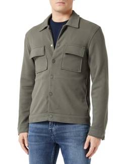 DeFacto Herren Hemdjacke - Stilvolle Herrenjacke mit Flanellmuster Regular Fit Polo Neck von DeFacto